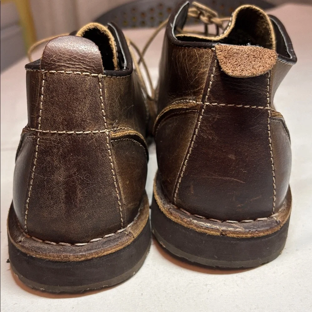 Crevo Brown Longport Lace Up Low Boot Size 10